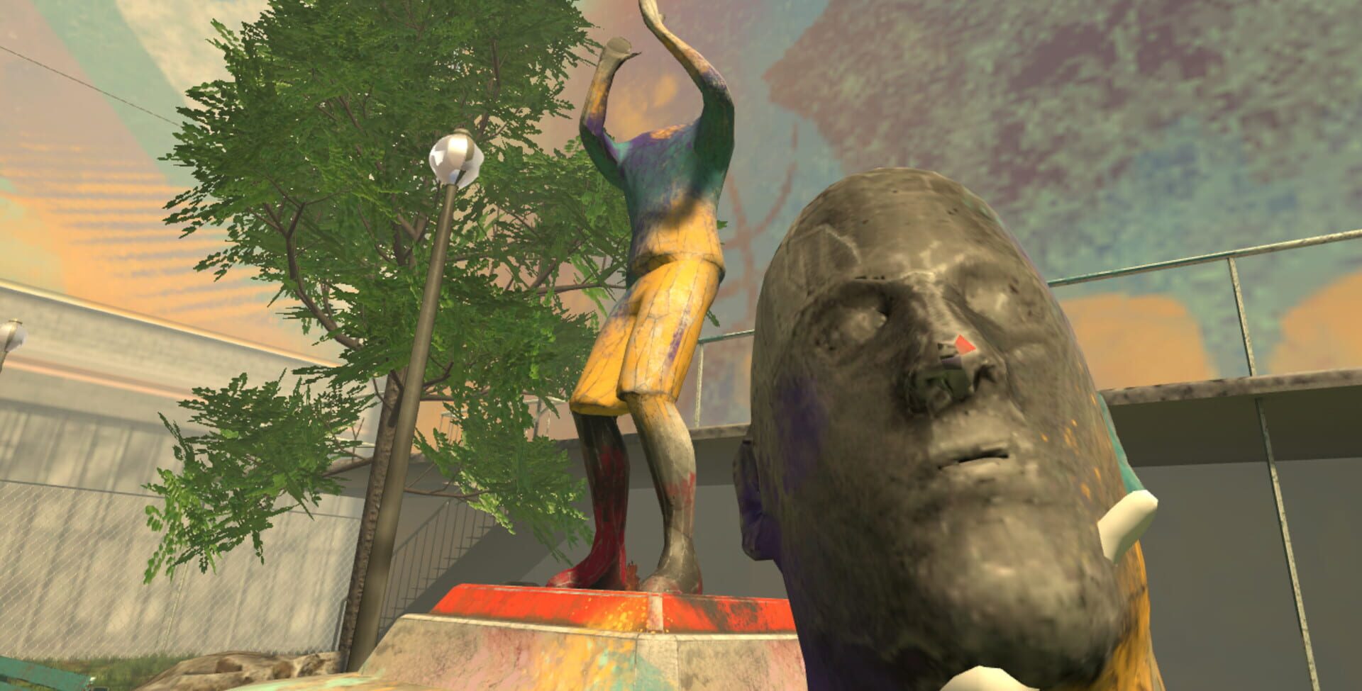 Urban Basketball VR - Screenshot