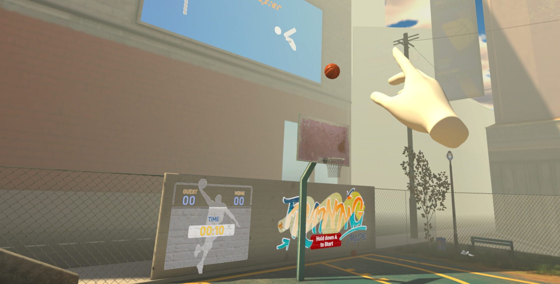 Urban Basketball VR - Screenshot