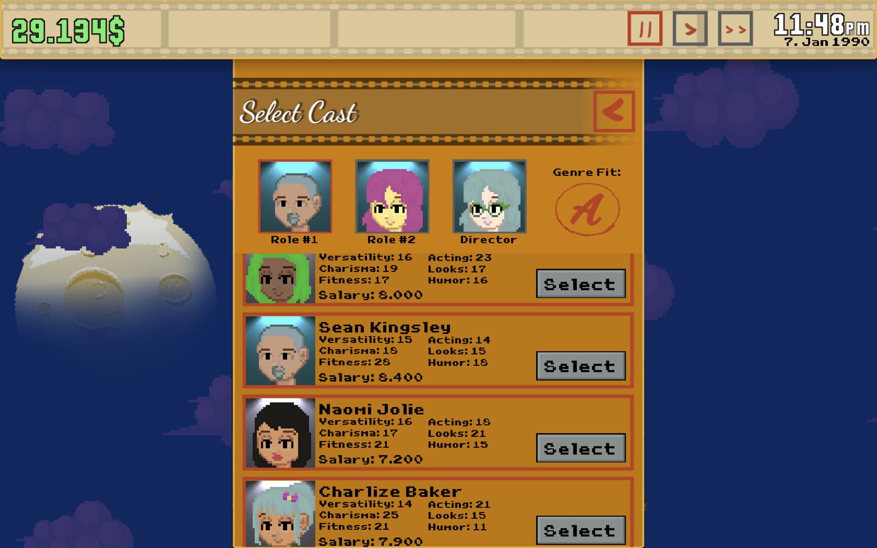 Movie Tycoon Simulator 2020 - Screenshot