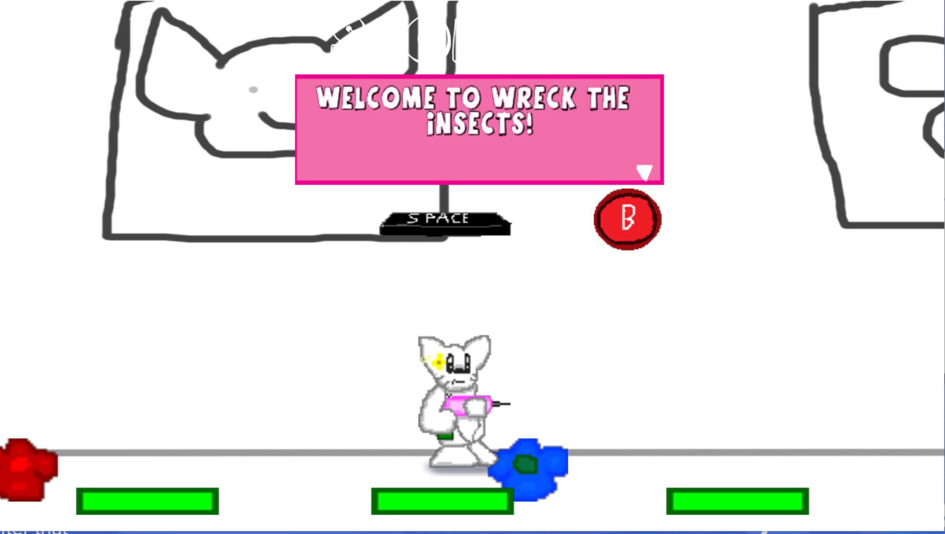 Wreck the Insects - Screenshot