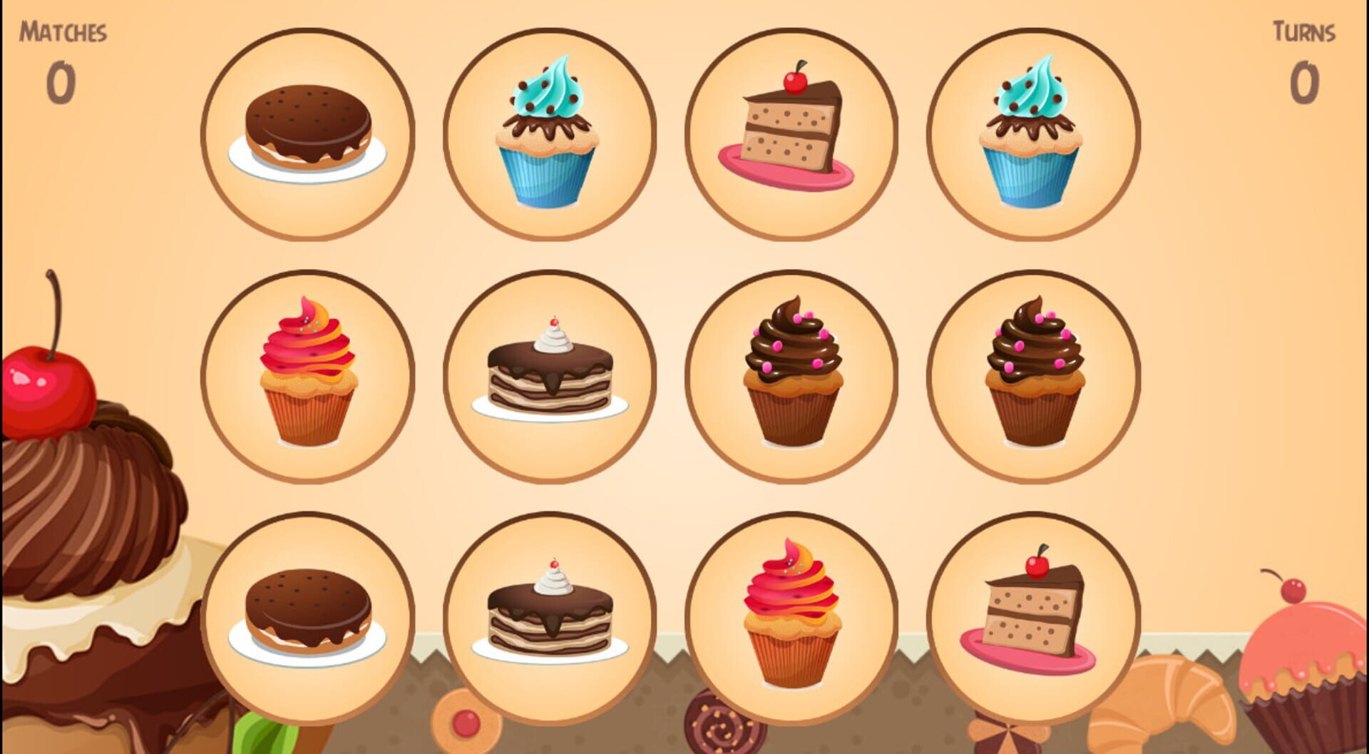 Sweets Memory - Screenshot