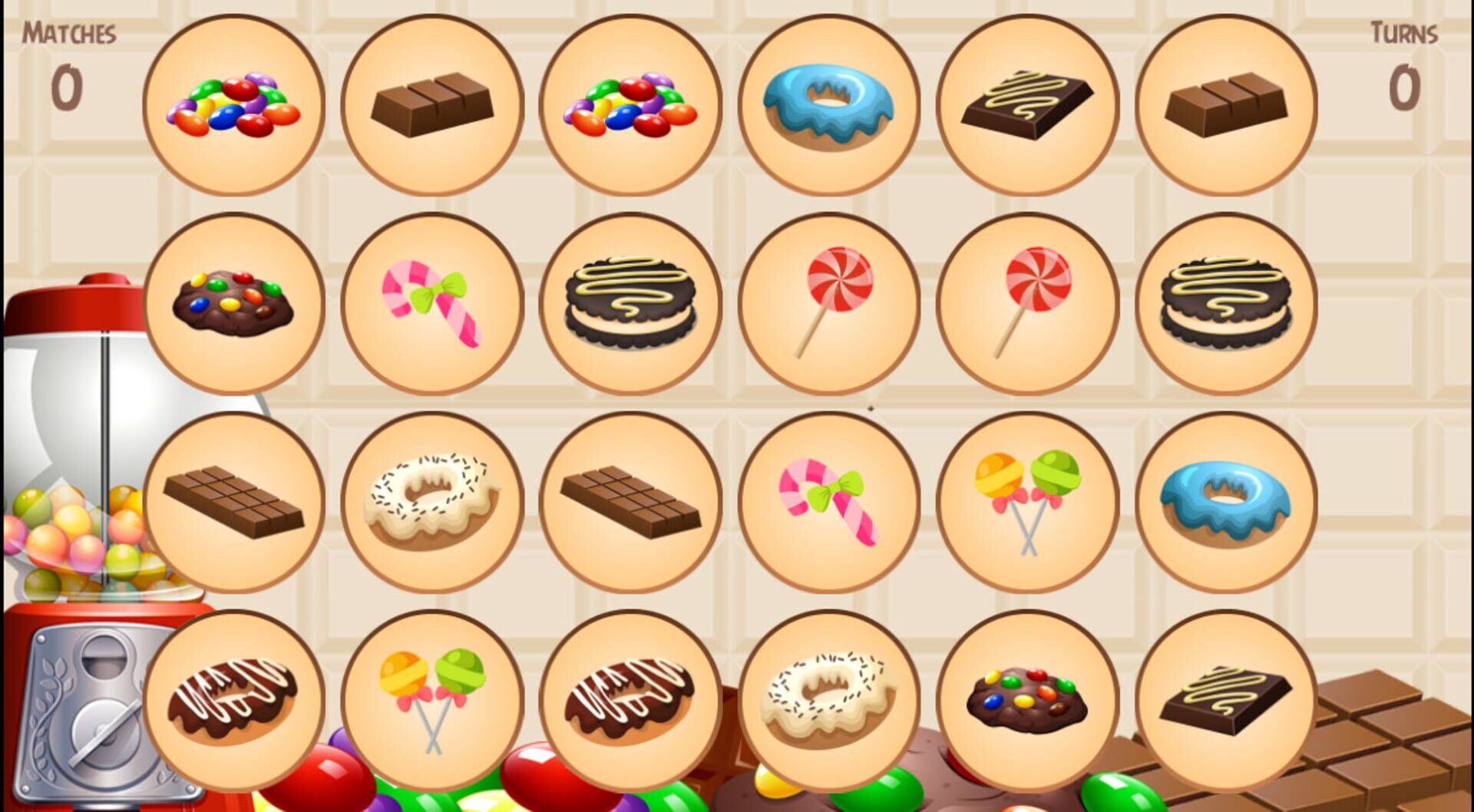 Sweets Memory - Screenshot