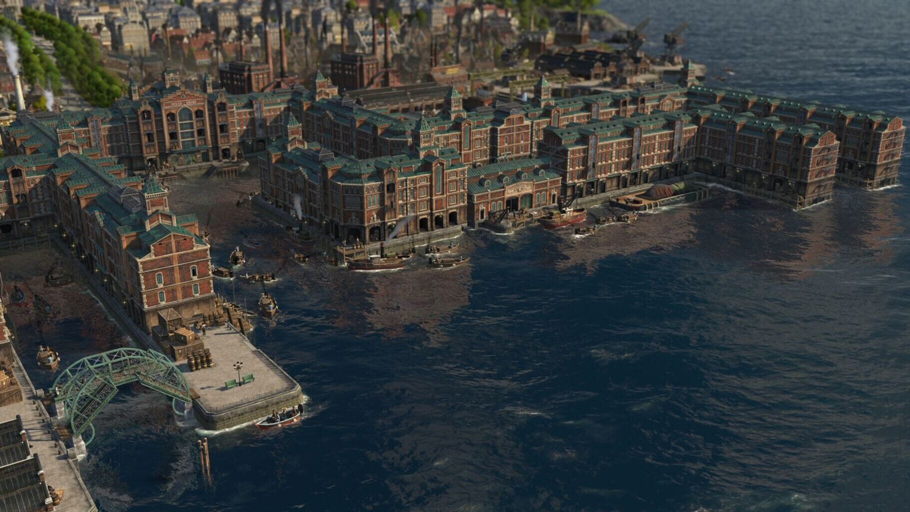 Captura de pantalla - Anno 1800: Docklands