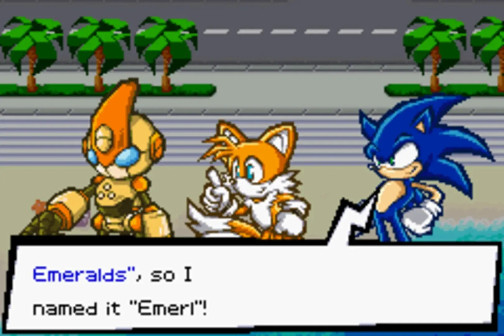Captura de pantalla - Sonic Battle