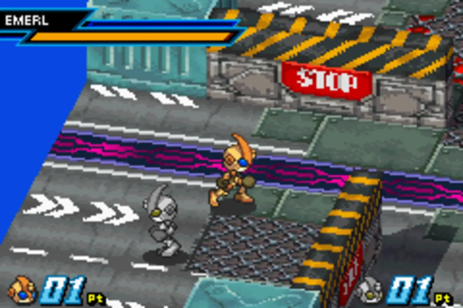 Captura de pantalla - Sonic Battle