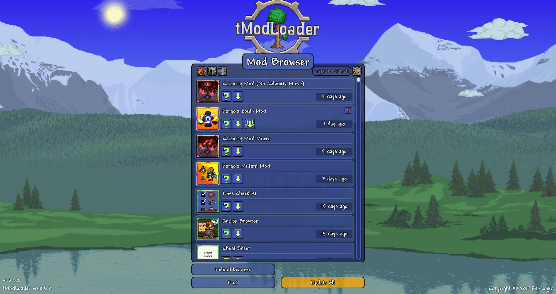 tModLoader screenshot