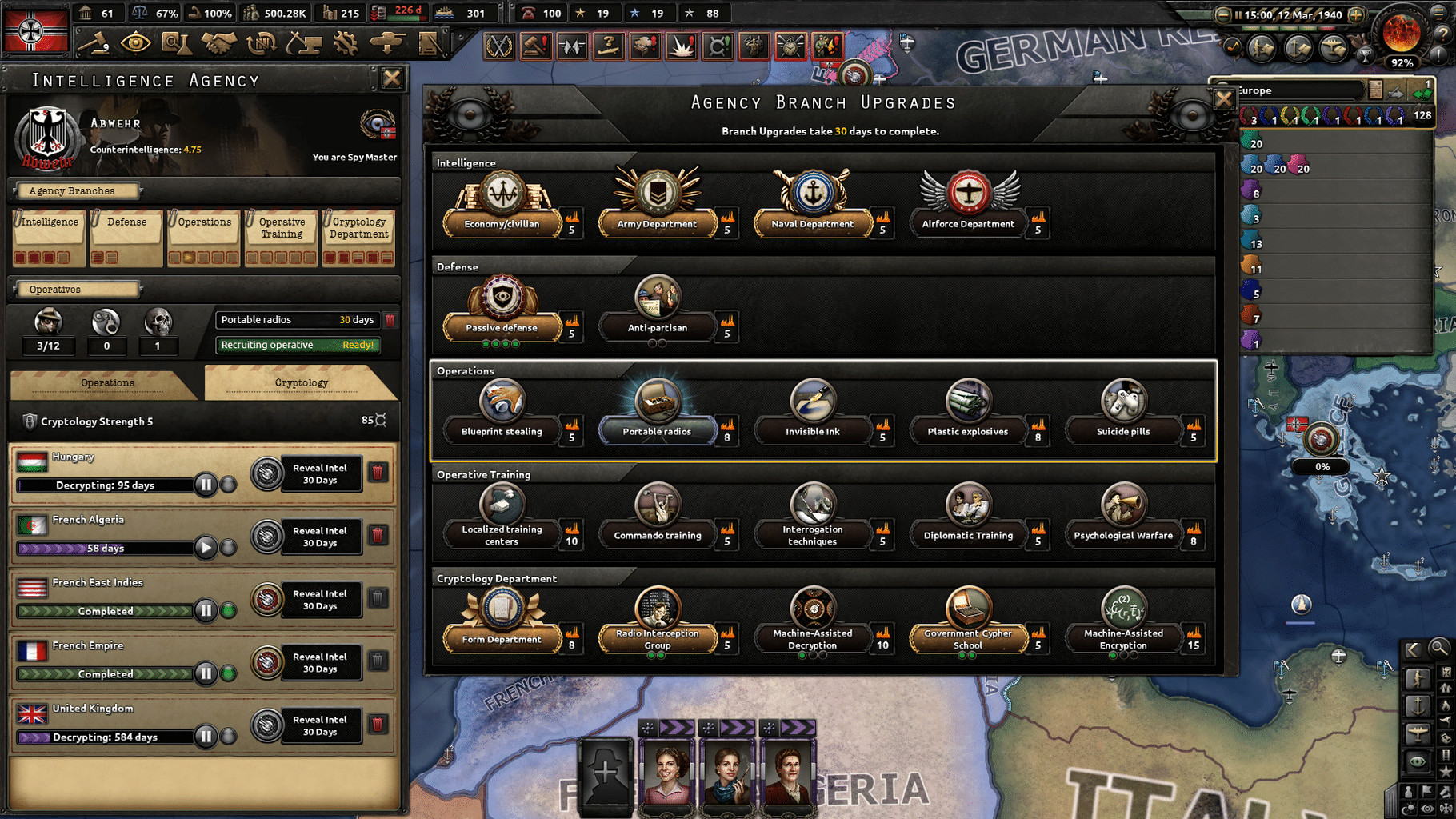 Hearts of Iron IV: La Résistance screenshot