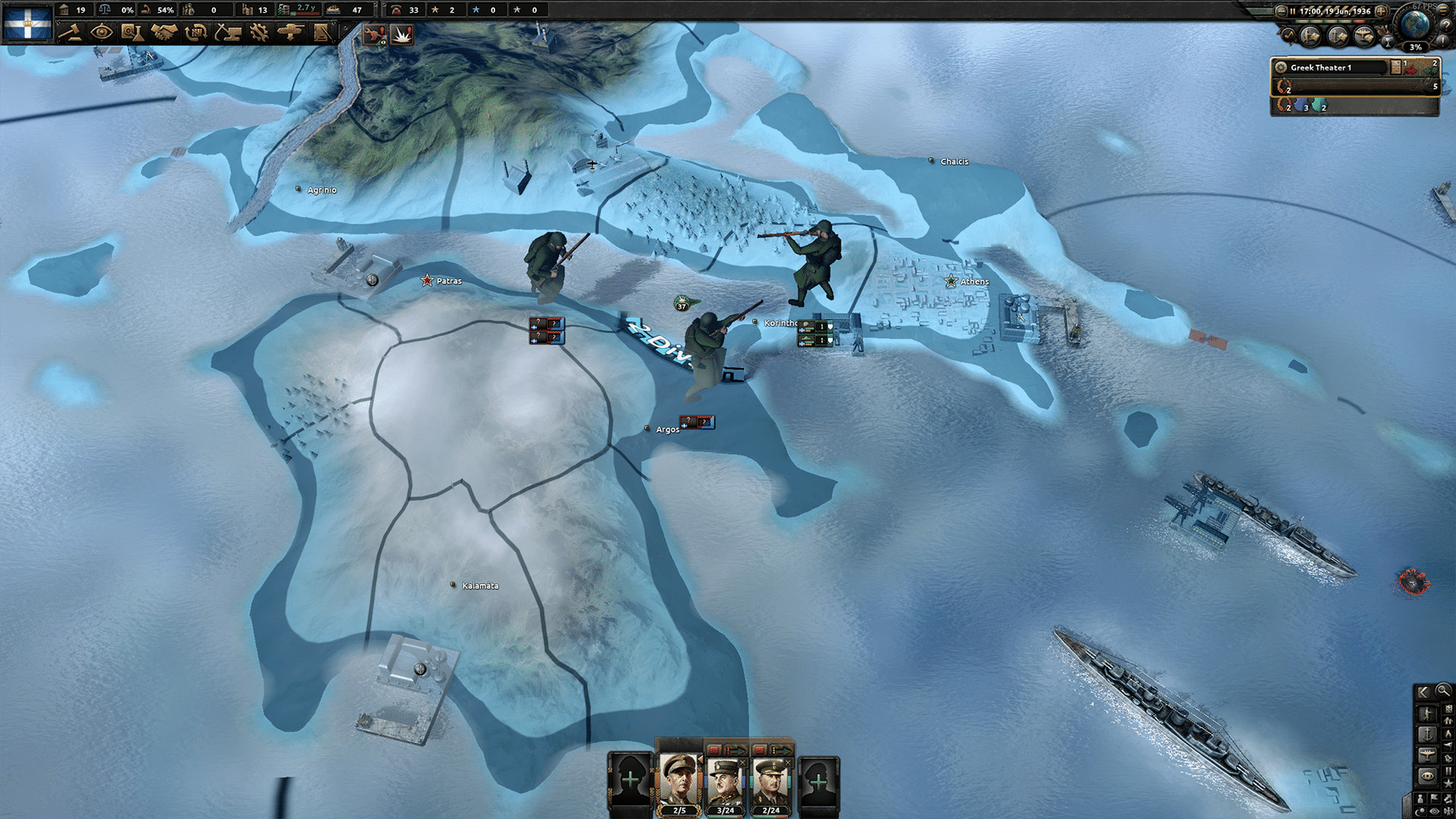 Hearts of Iron IV: Battle for the Bosporus screenshot