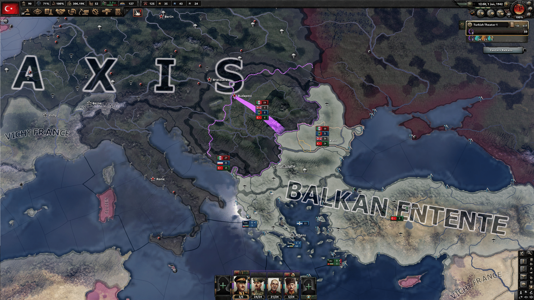 Hearts of Iron IV: Battle for the Bosporus screenshot