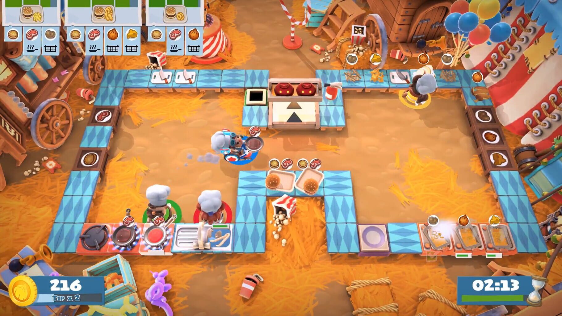 Overcooked! 2: Carnival of Chaos screenshot