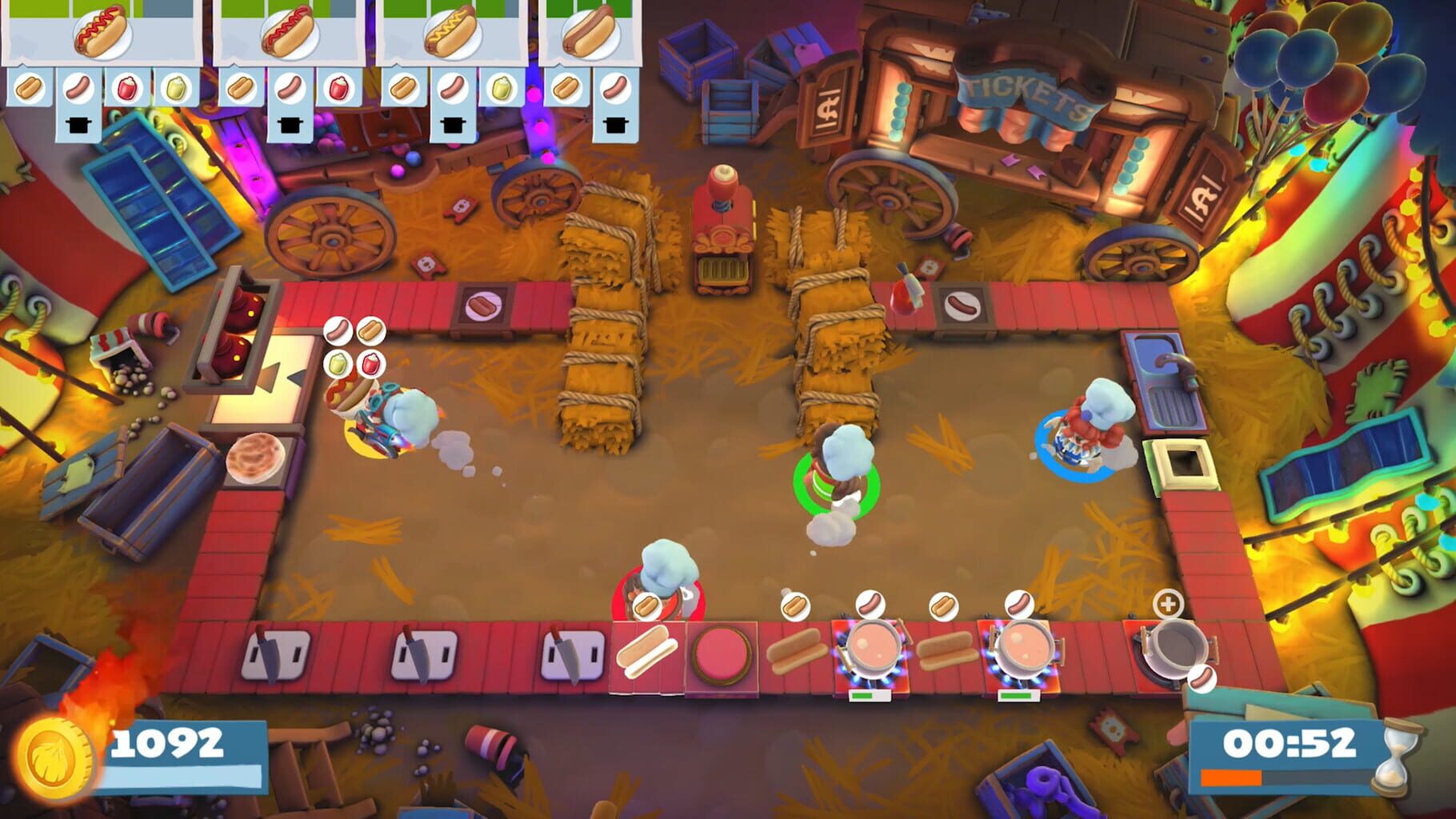 Overcooked! 2: Carnival of Chaos screenshot