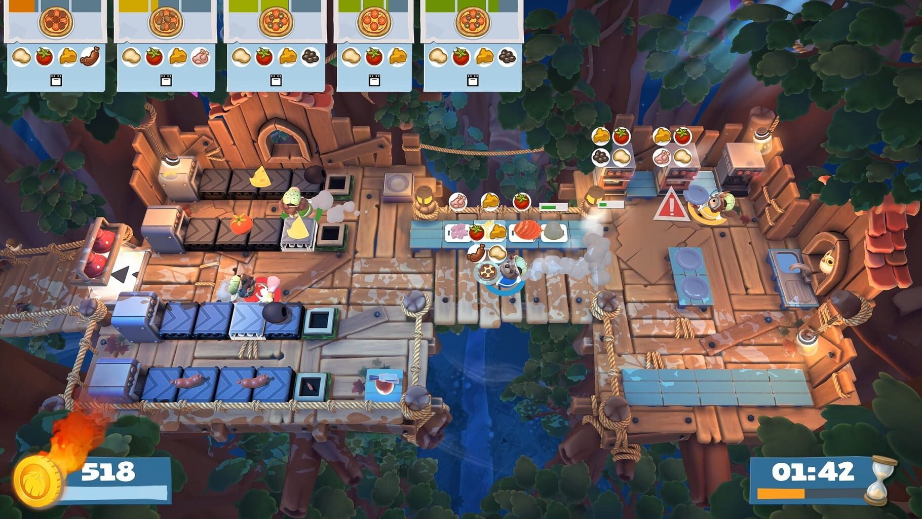 Captura de pantalla - Overcooked! 2: Campfire Cook Off