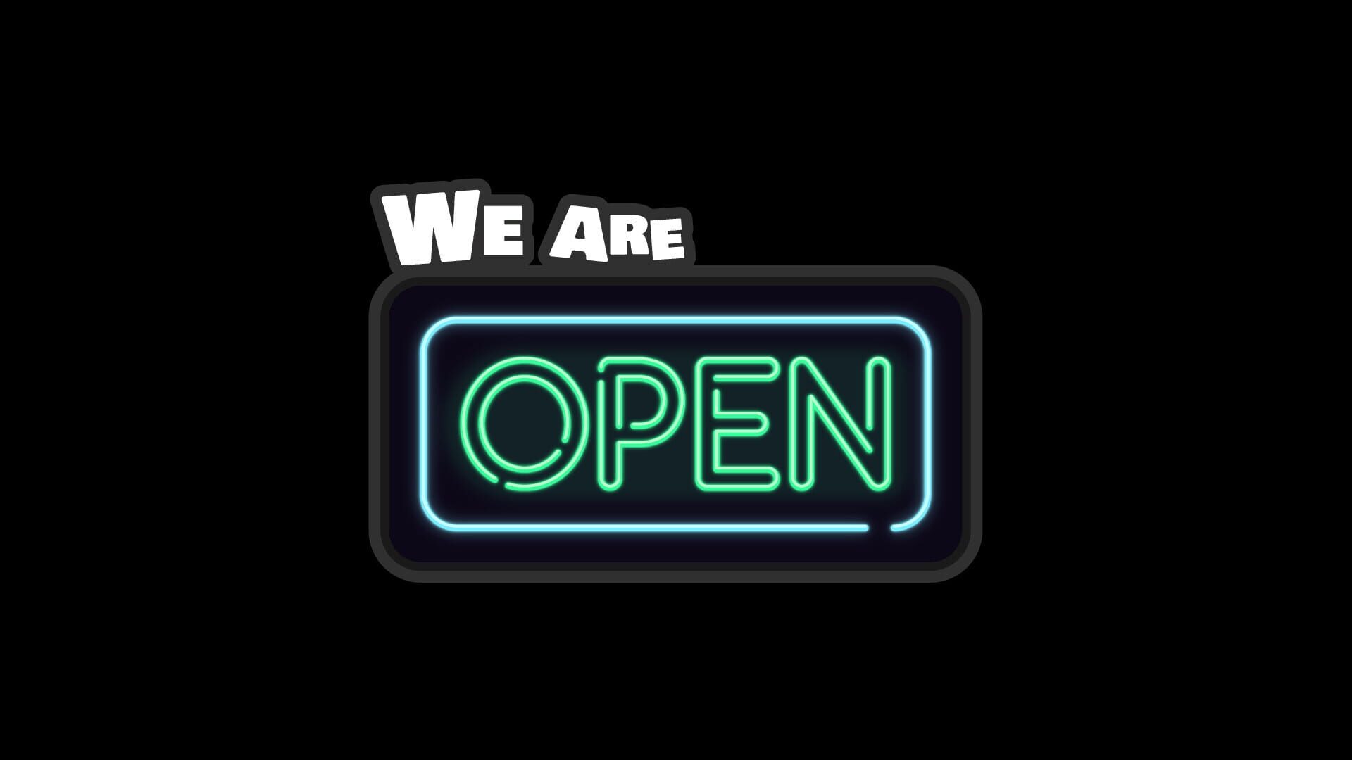 We Are Open - Screenshot