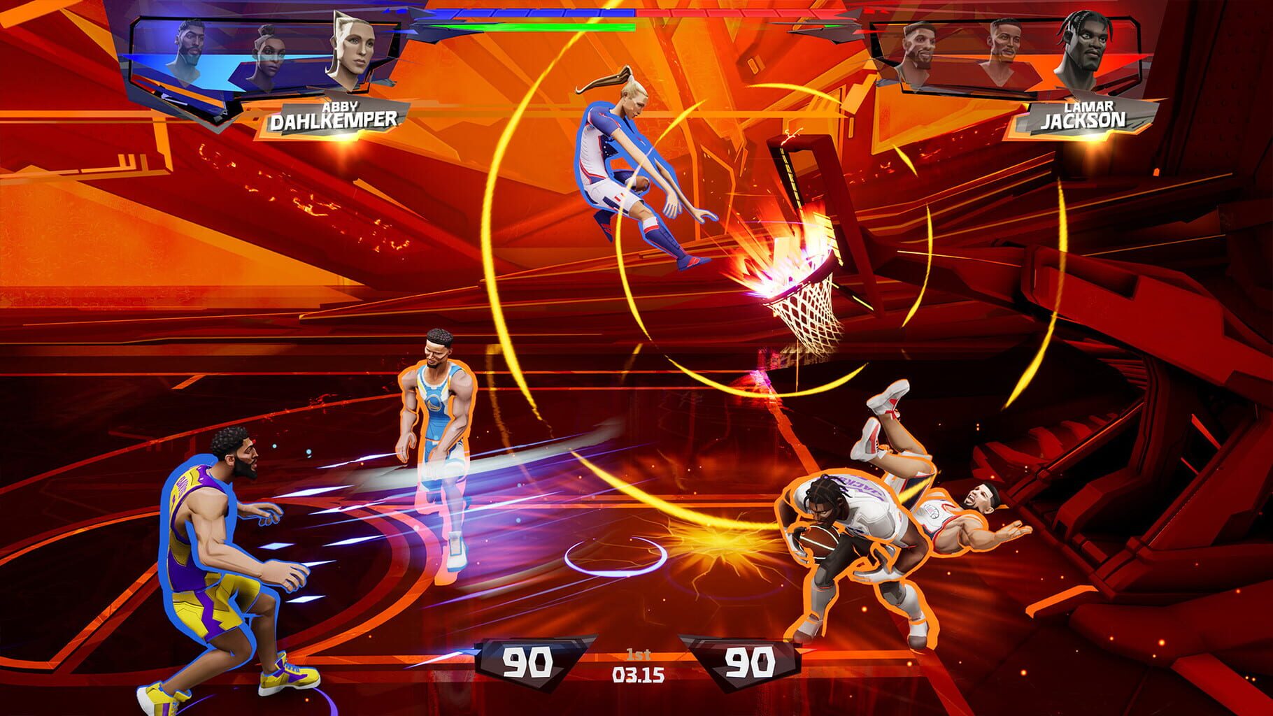 Ultimate Rivals: The Court screenshots