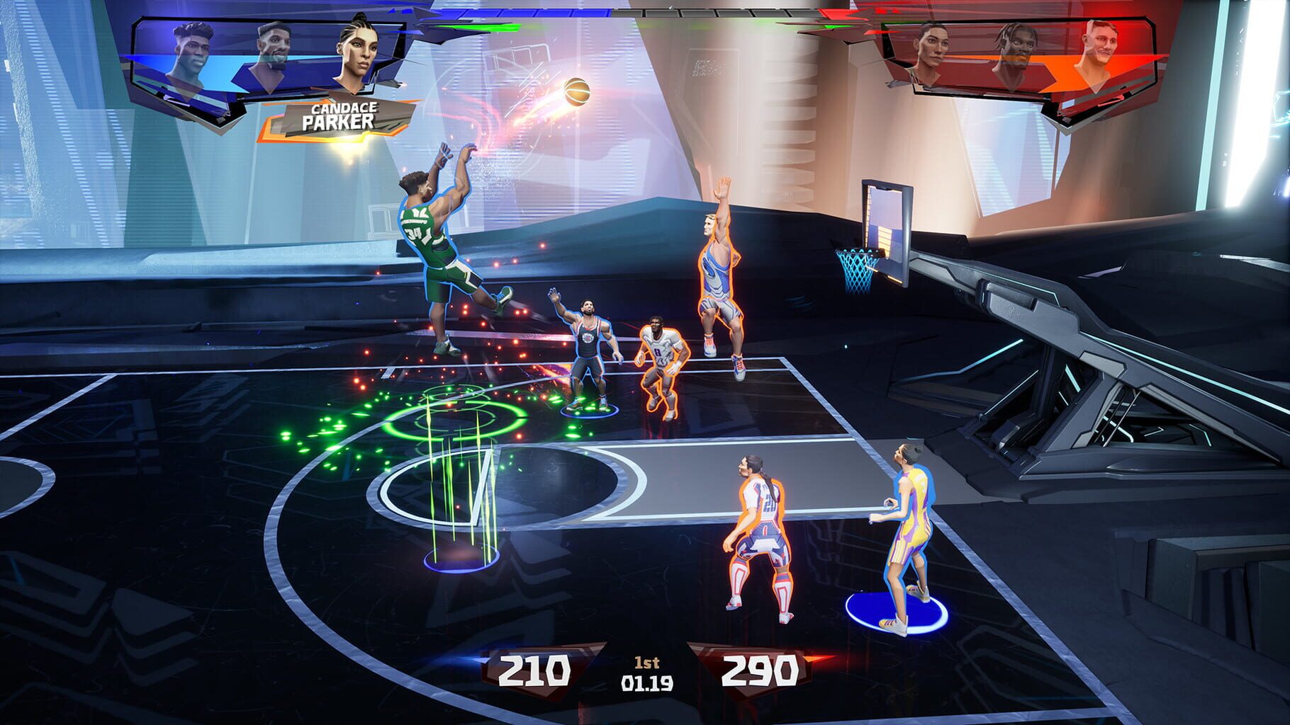 Ultimate Rivals: The Court screenshots