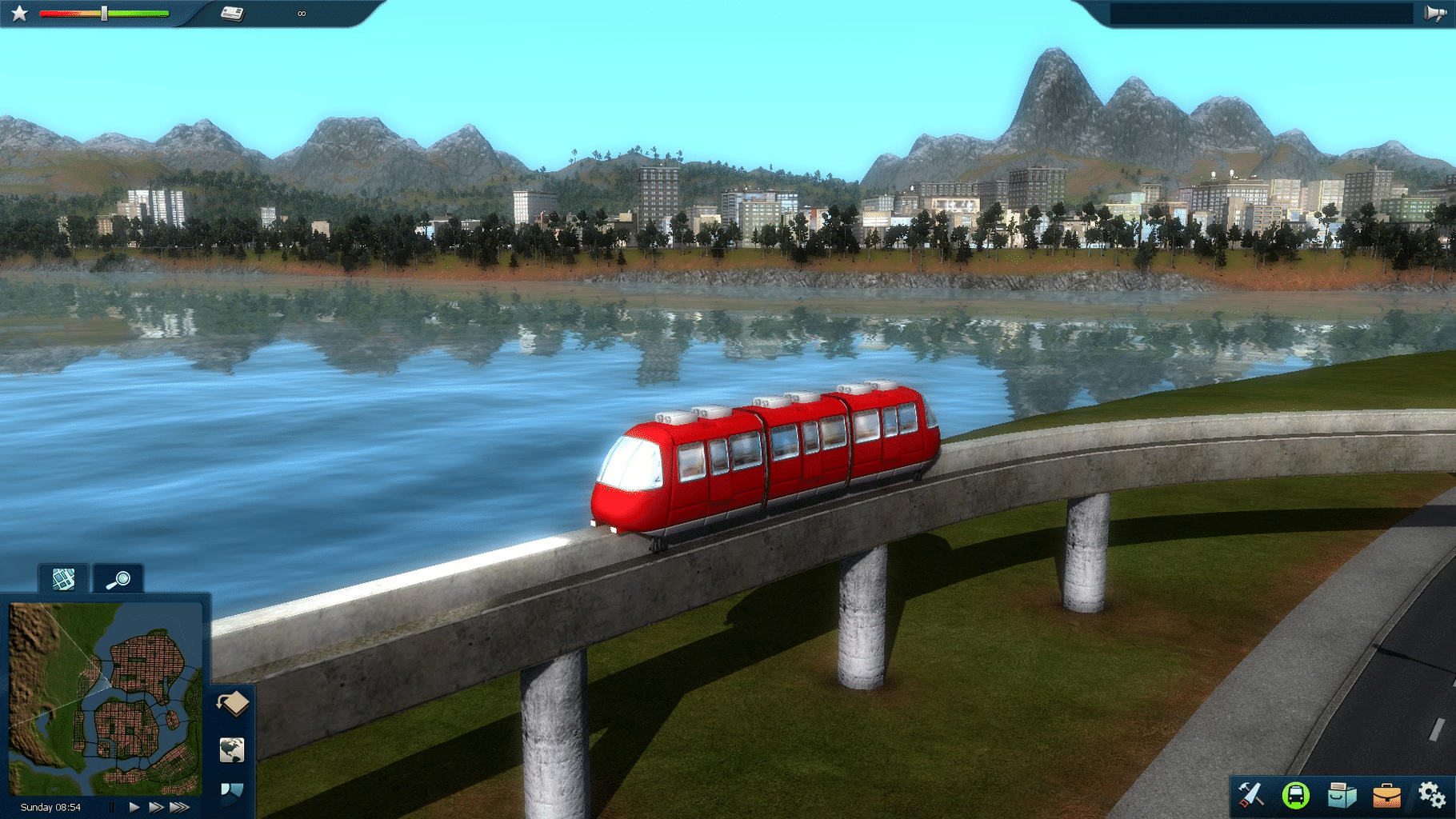 Cities in Motion 2: Marvellous Monorails screenshot