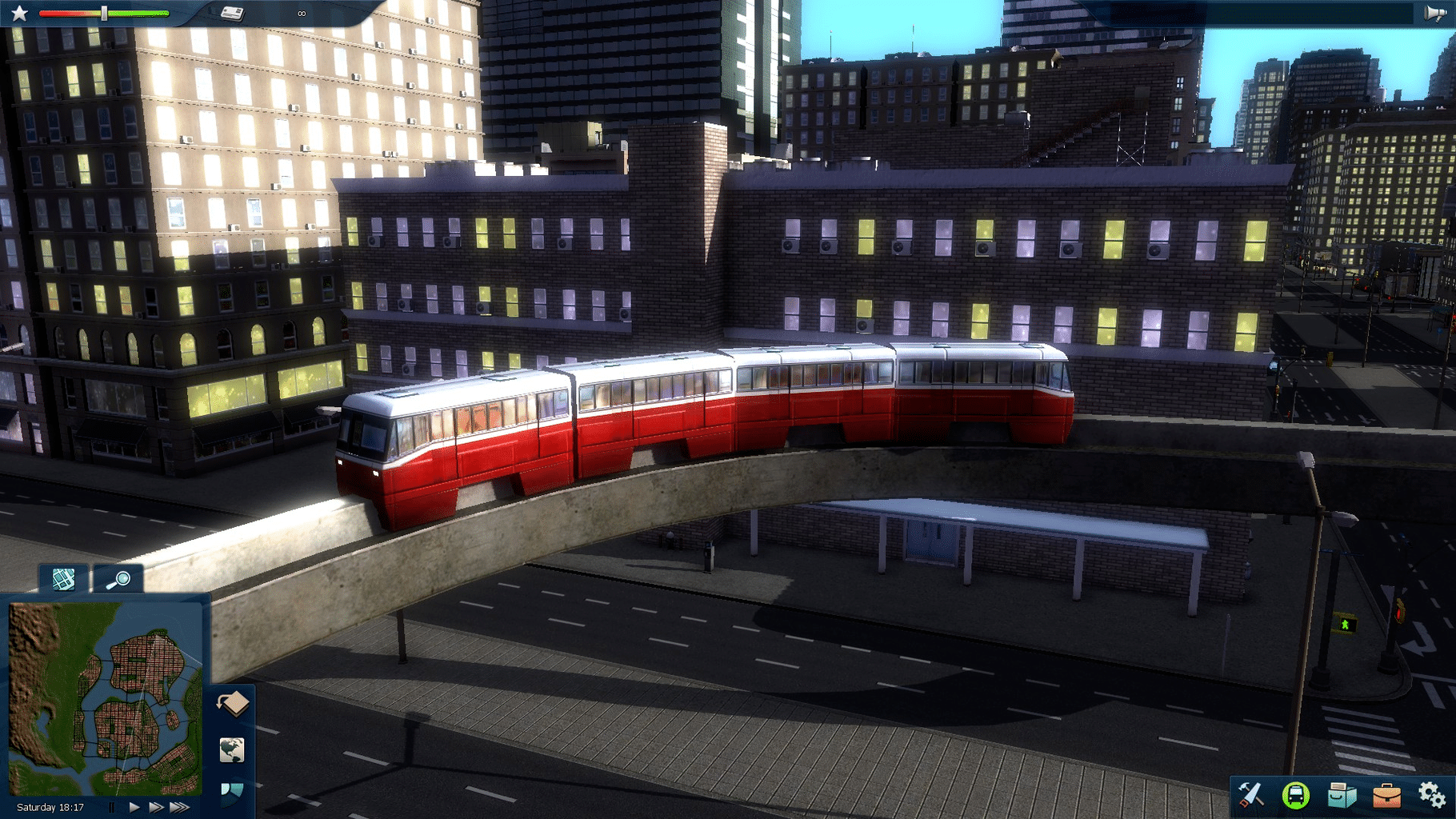 Cities in Motion 2: Marvellous Monorails screenshot