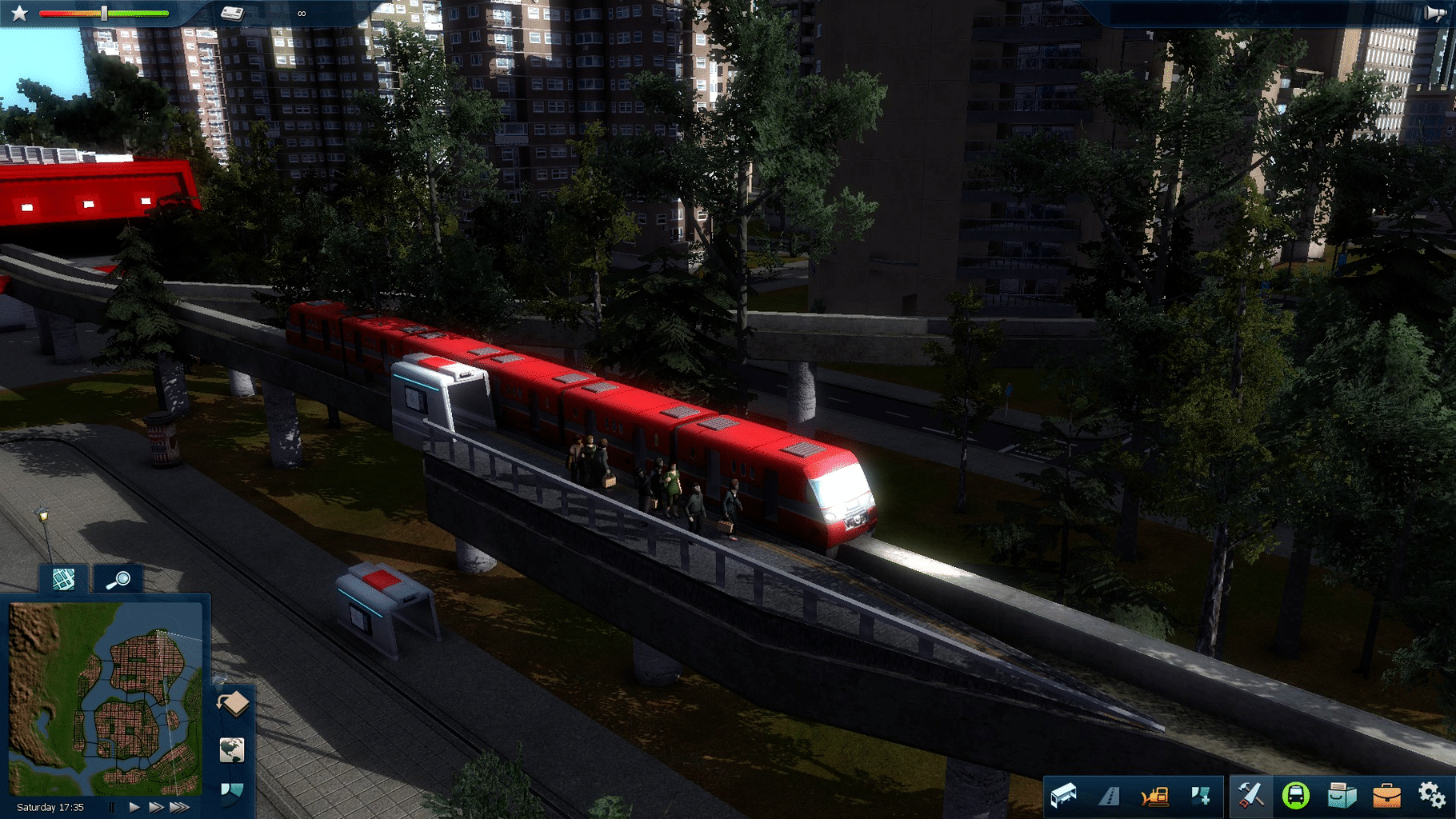 Cities in Motion 2: Marvellous Monorails screenshot