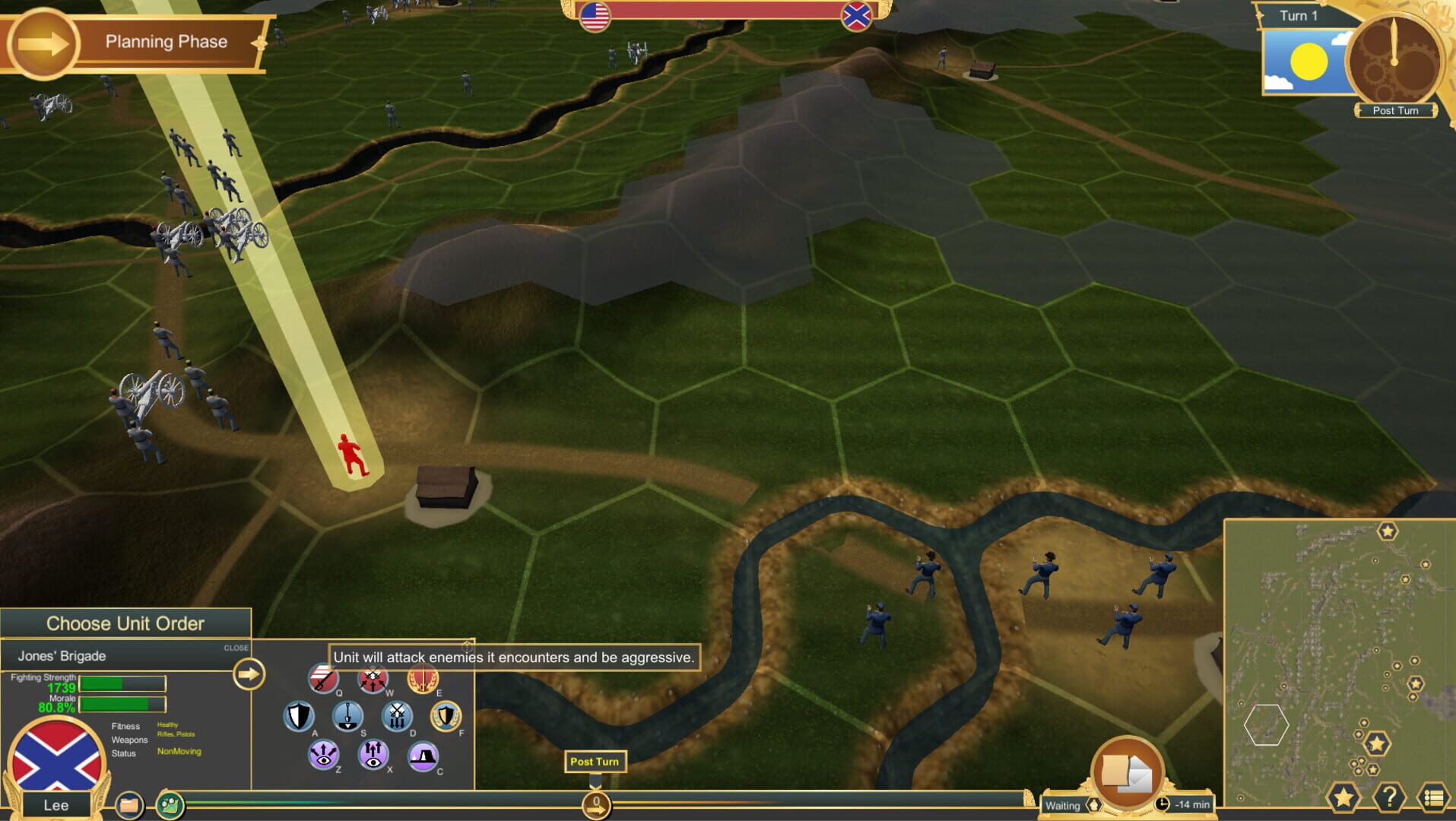 Clash of Command: Campaign of 1863 - Screenshot