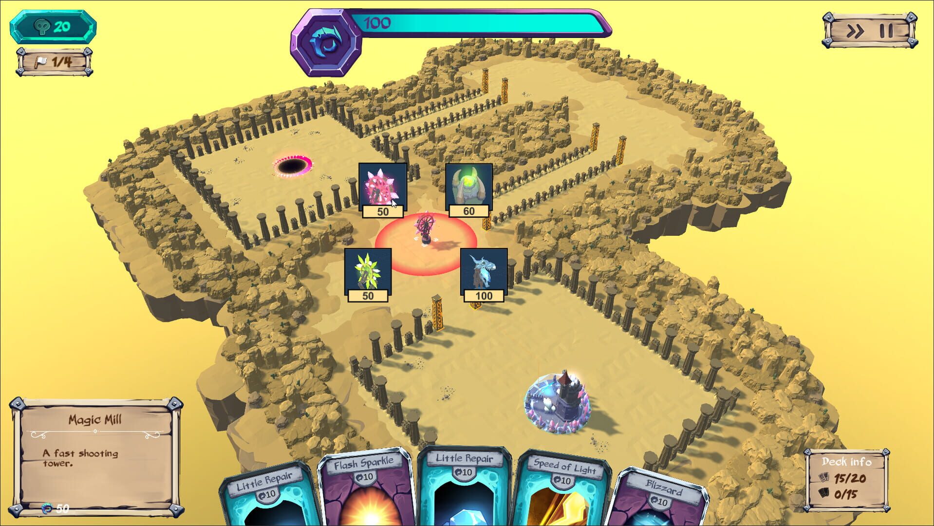Hocus Defenders - Screenshot
