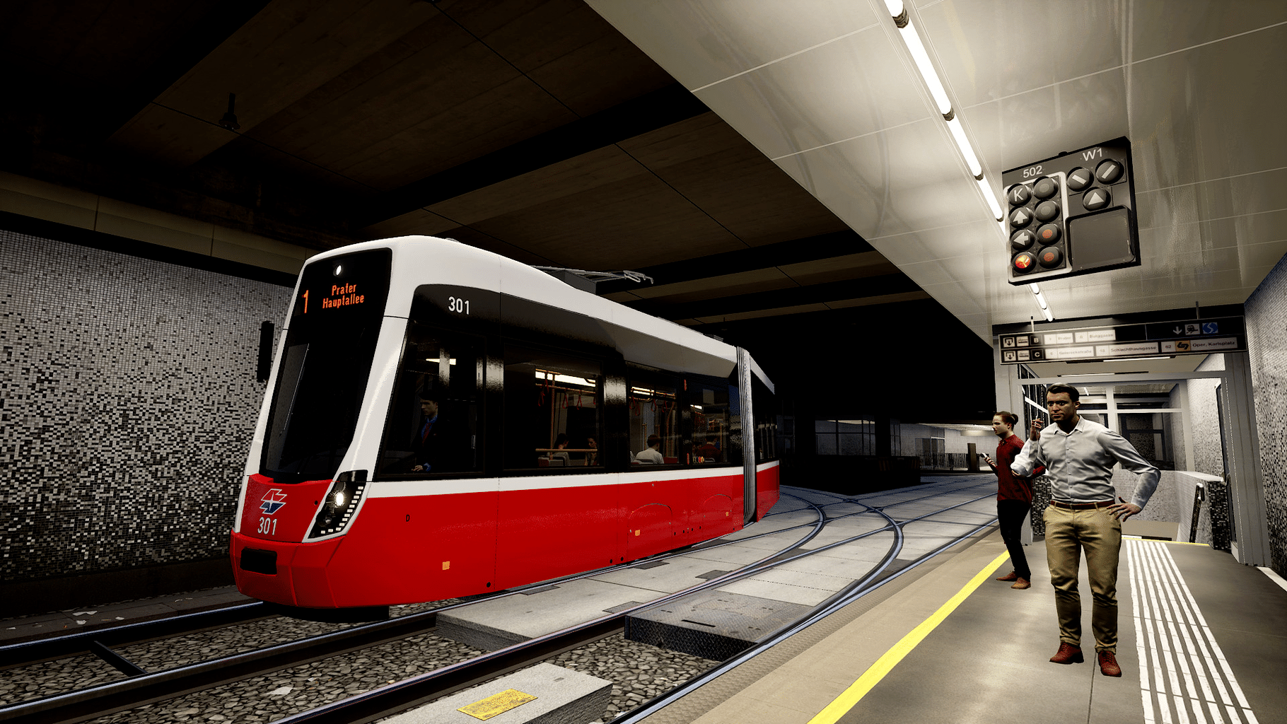 TramSim Vienna screenshot