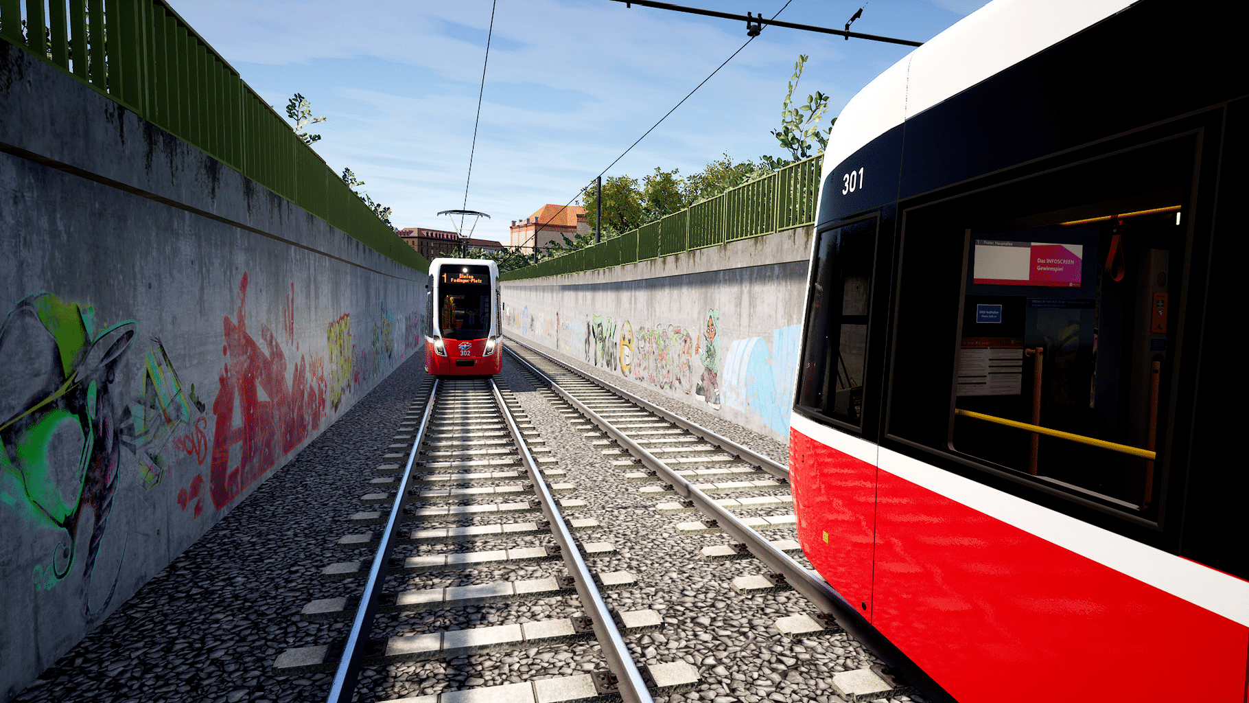 TramSim Vienna screenshot