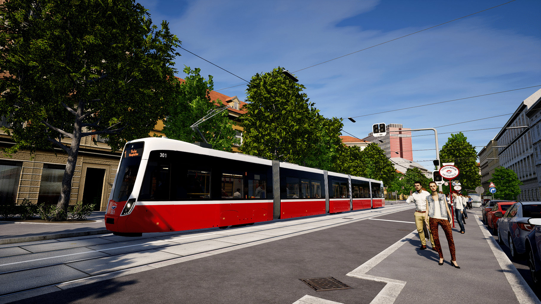 TramSim Vienna screenshot