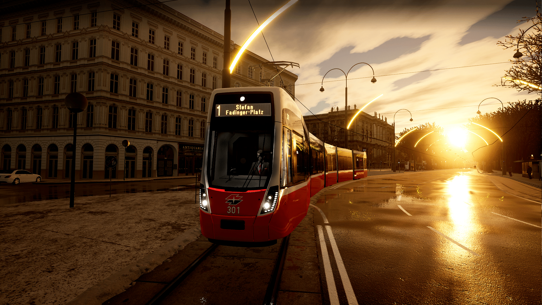 TramSim Vienna screenshot