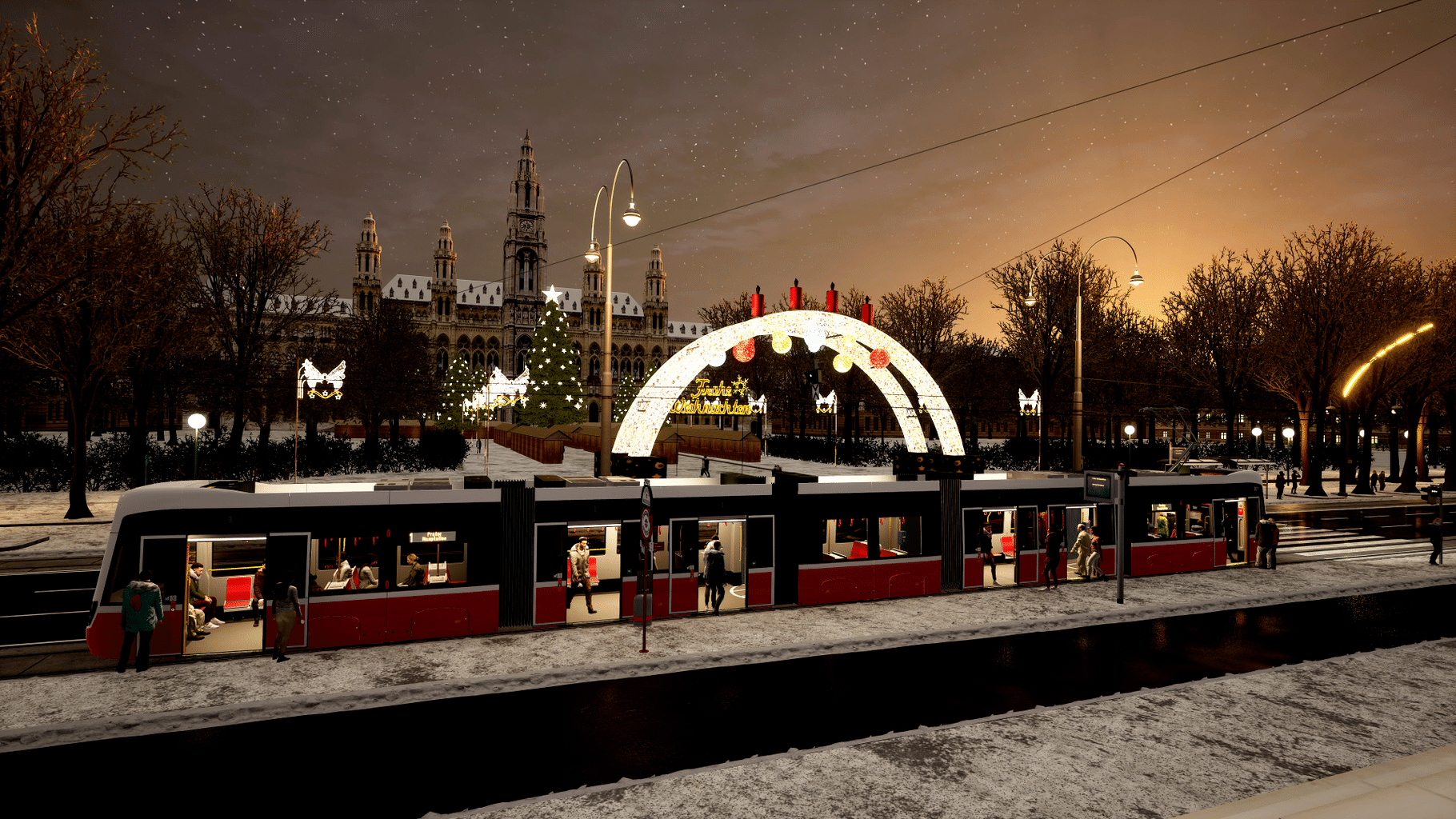 TramSim Vienna screenshot