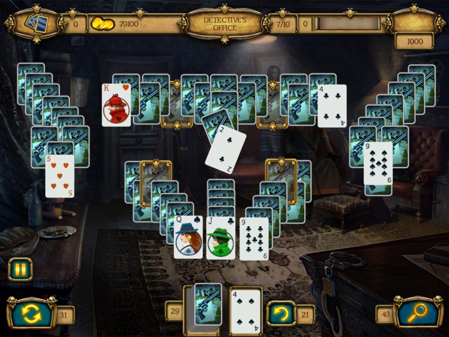 True Detective Solitaire - Screenshot