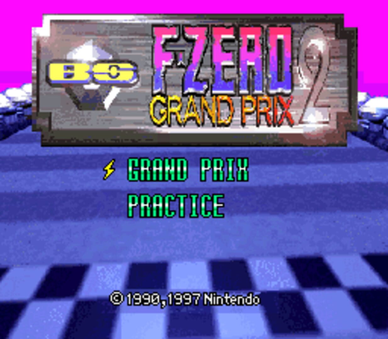 Captura de pantalla - BS F-Zero Grand Prix 2