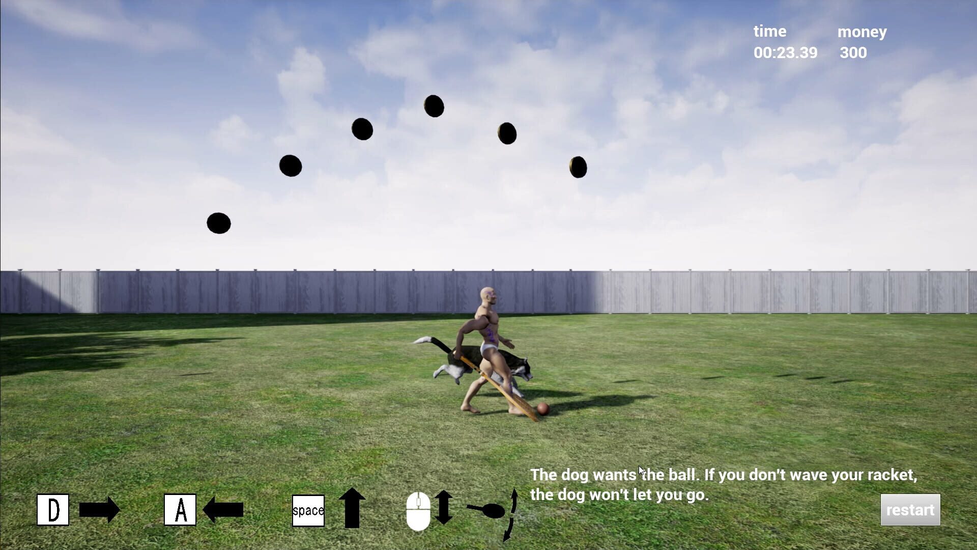 It Takes the Ball - Screenshot