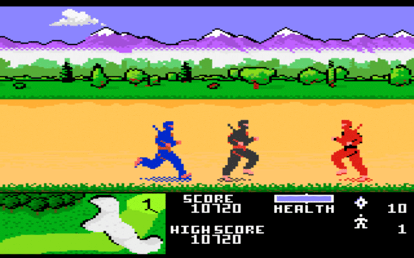 Ninja Golf screenshot