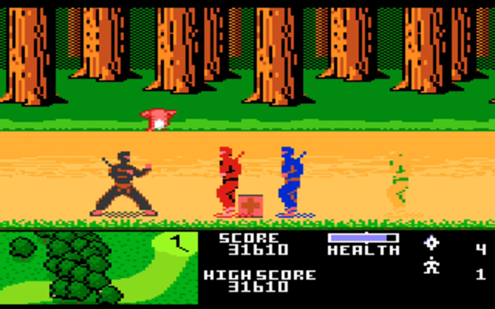 Ninja Golf screenshot