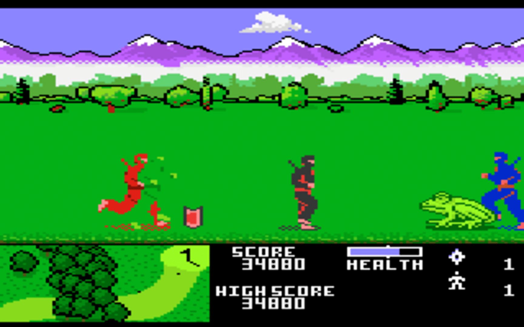 Ninja Golf screenshot