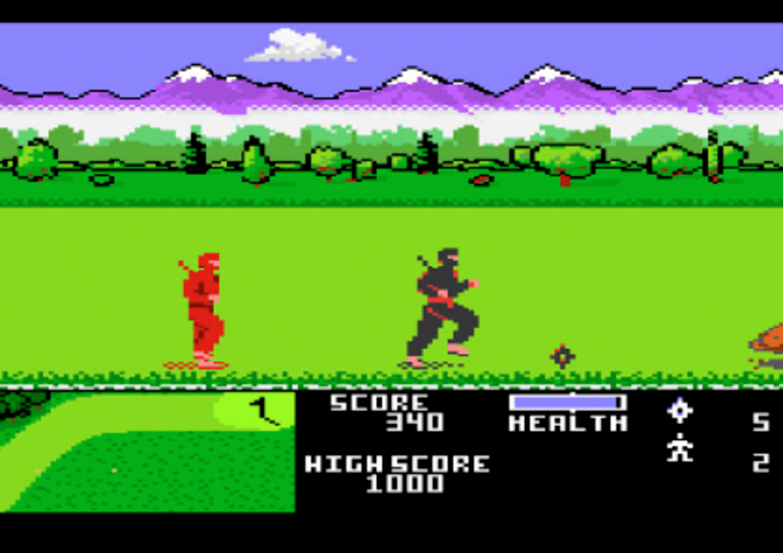 Ninja Golf screenshot