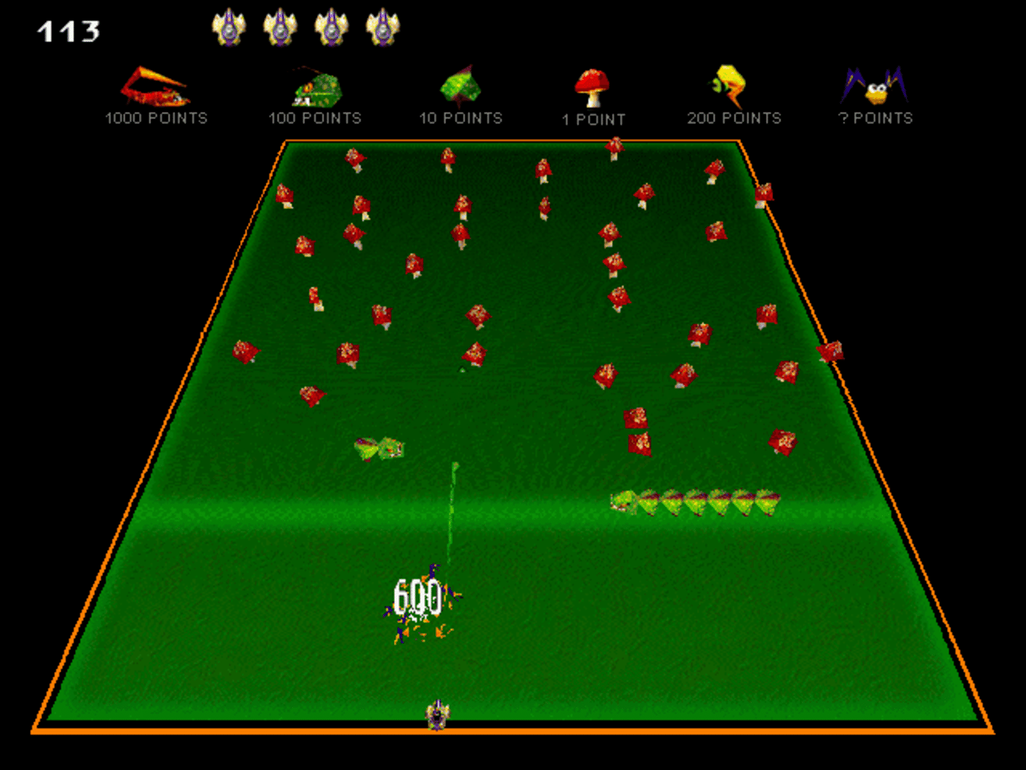 Centipede screenshot