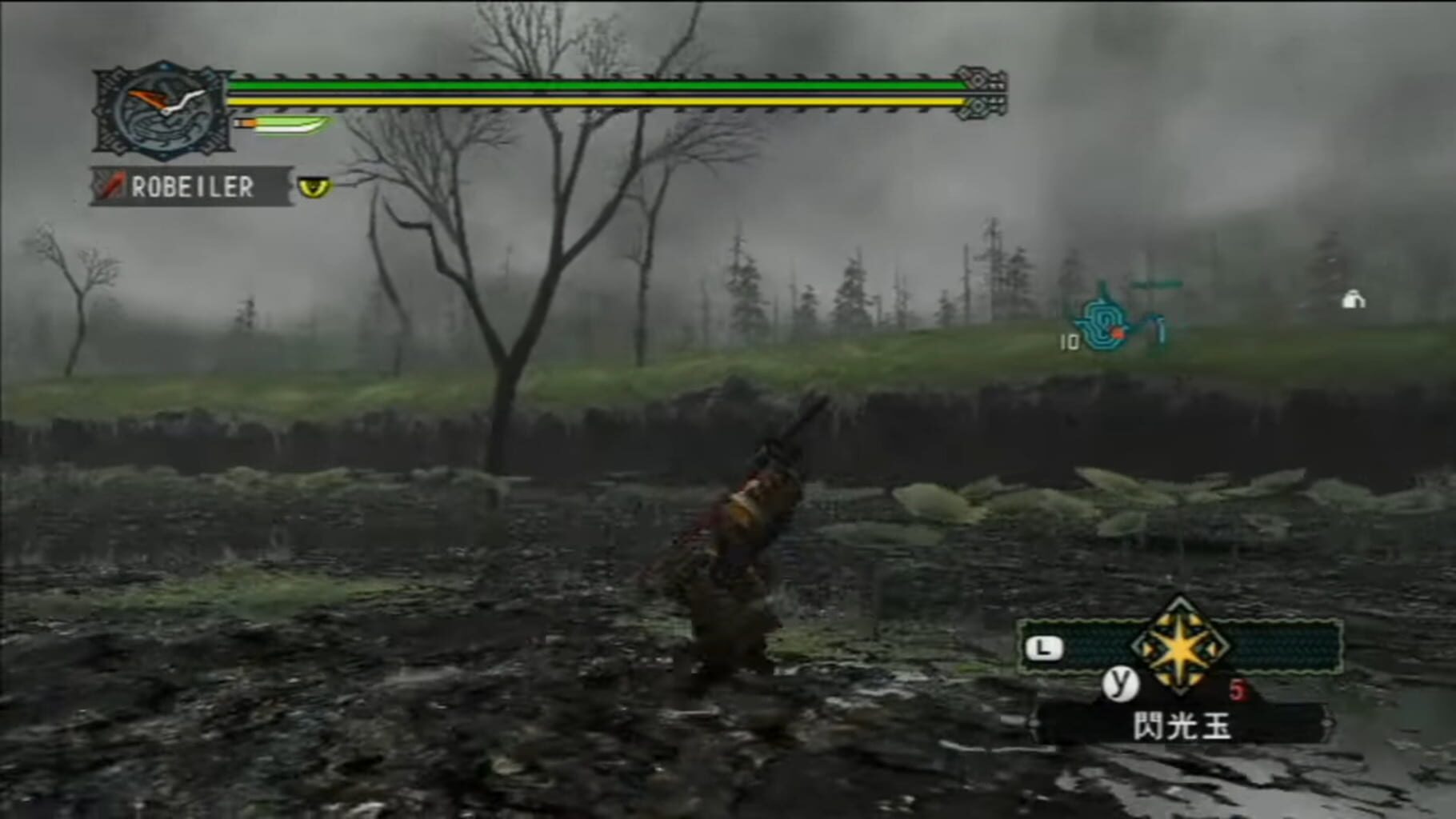 Captura de pantalla - Monster Hunter G