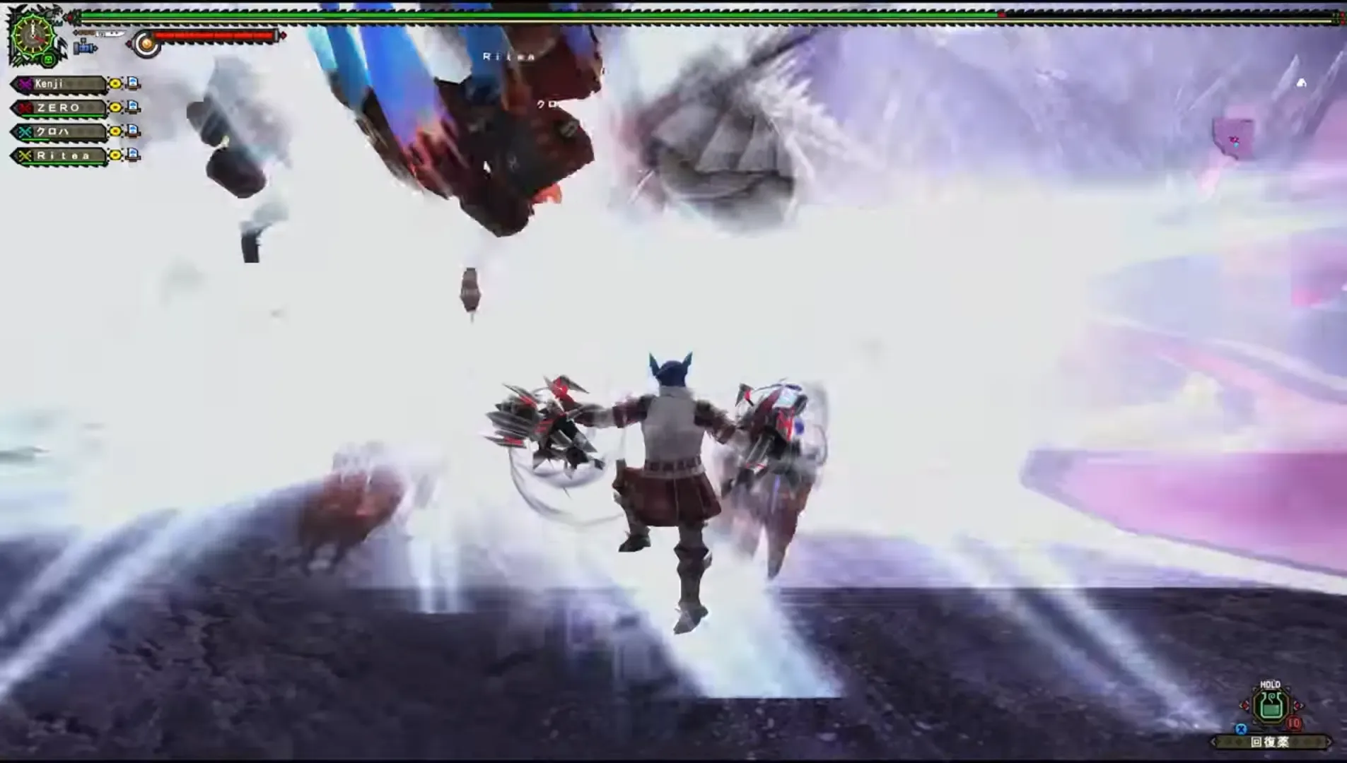Captura de pantalla - Monster Hunter Frontier Online