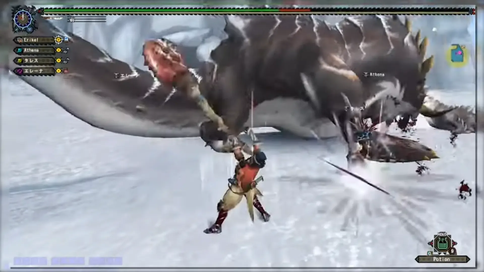 Captura de pantalla - Monster Hunter Frontier G