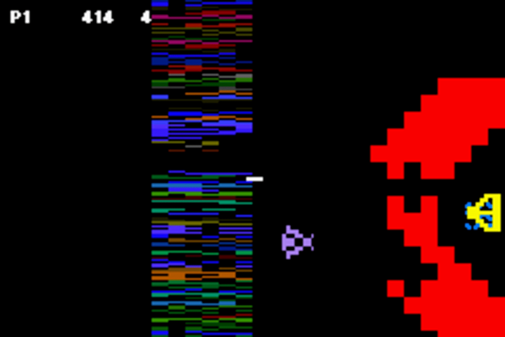 Asteroids / Pong / Yars' Revenge screenshot