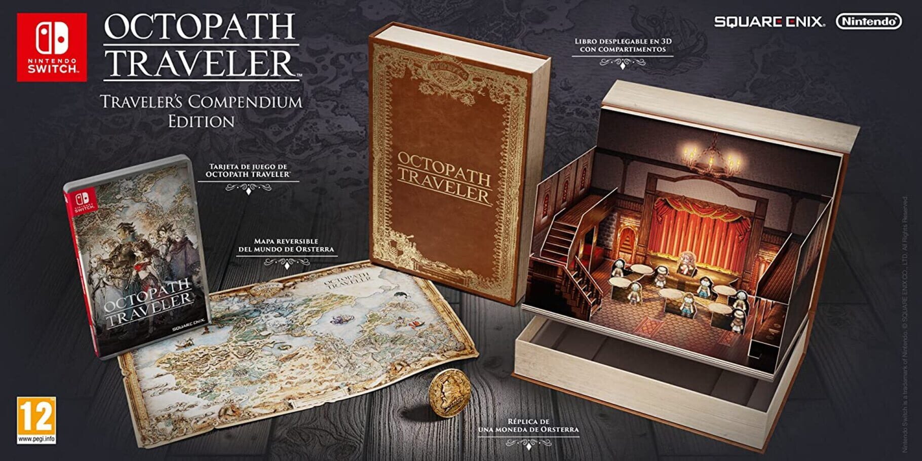 Captura de pantalla - Octopath Traveler: Traveler's Compendium Edition