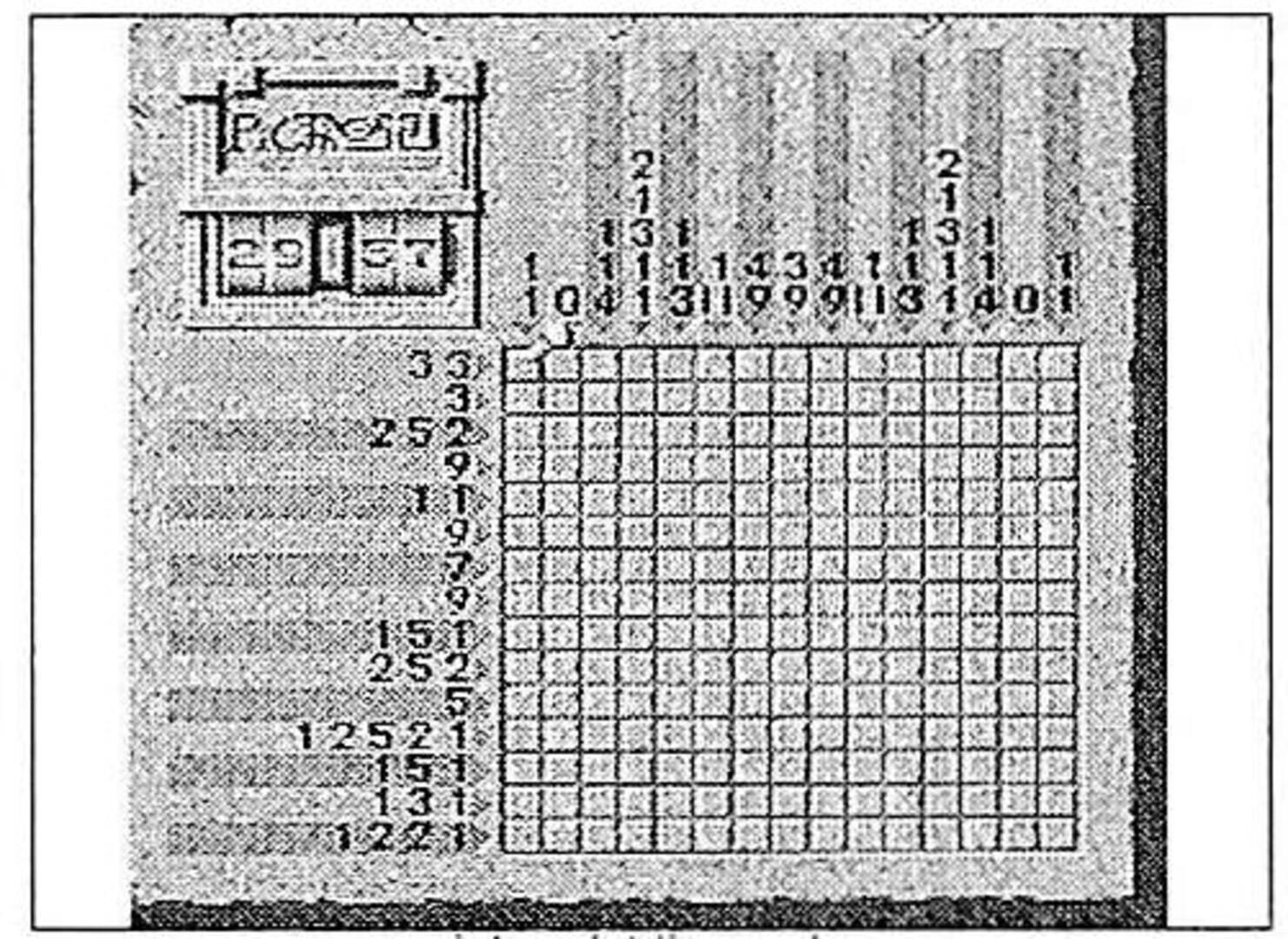 Captura de pantalla - Satella de Picross