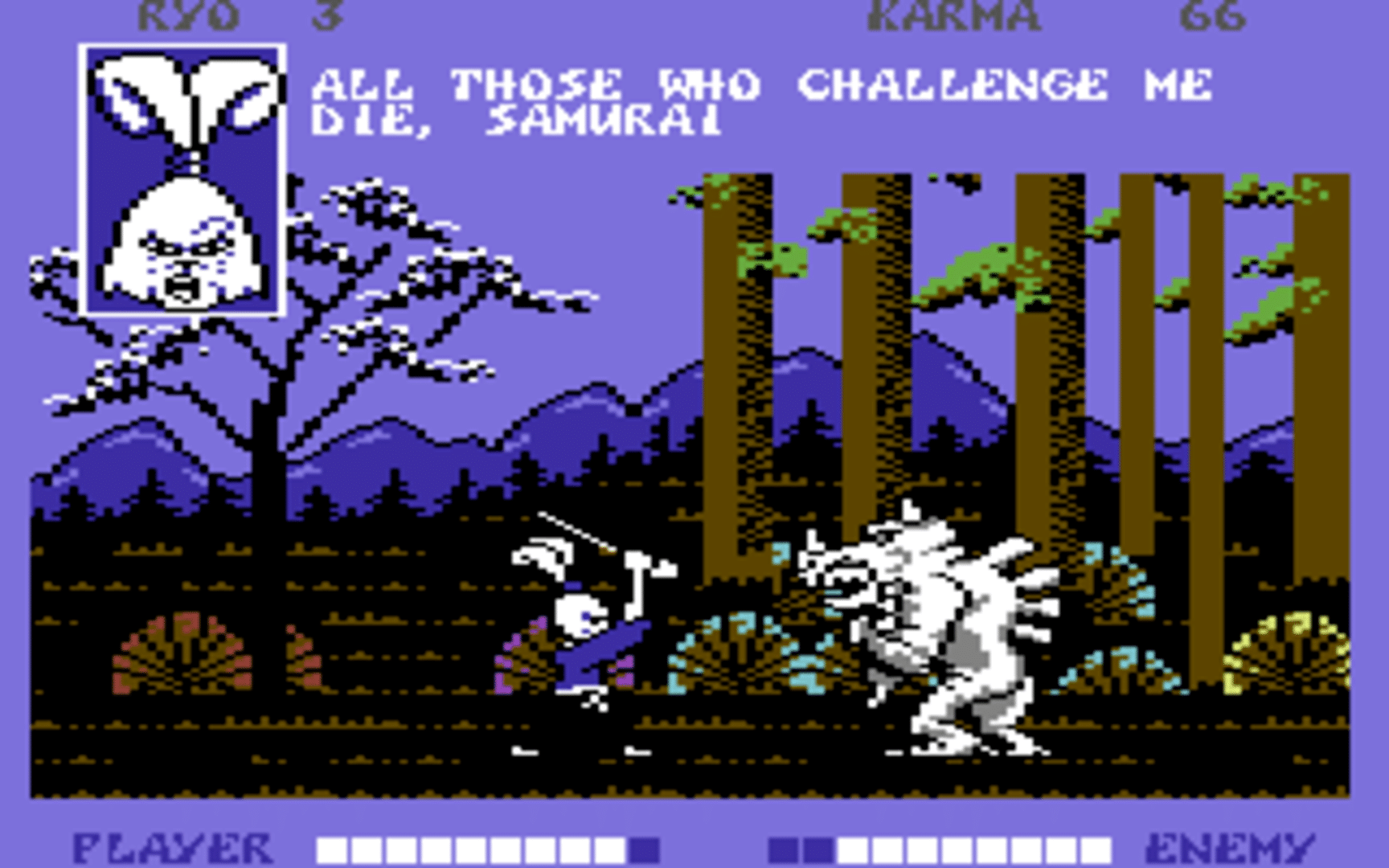 Samurai Warrior: The Battles of Usagi Yojimbo screenshot