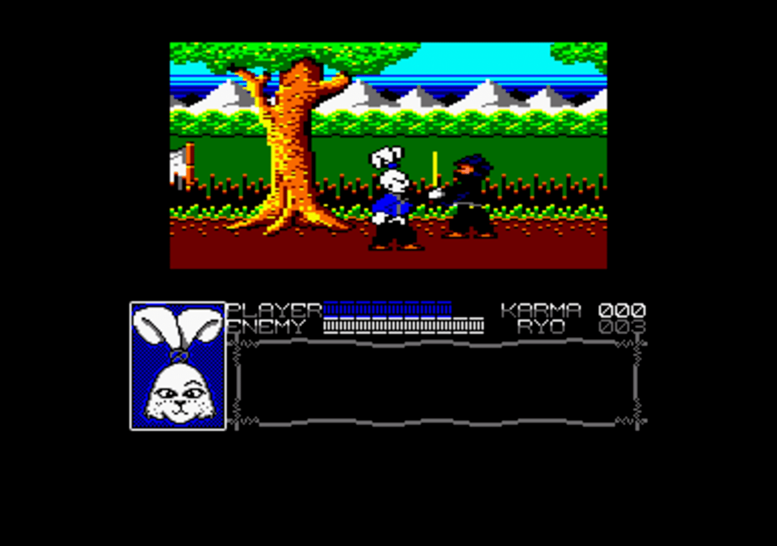 Samurai Warrior: The Battles of Usagi Yojimbo screenshot