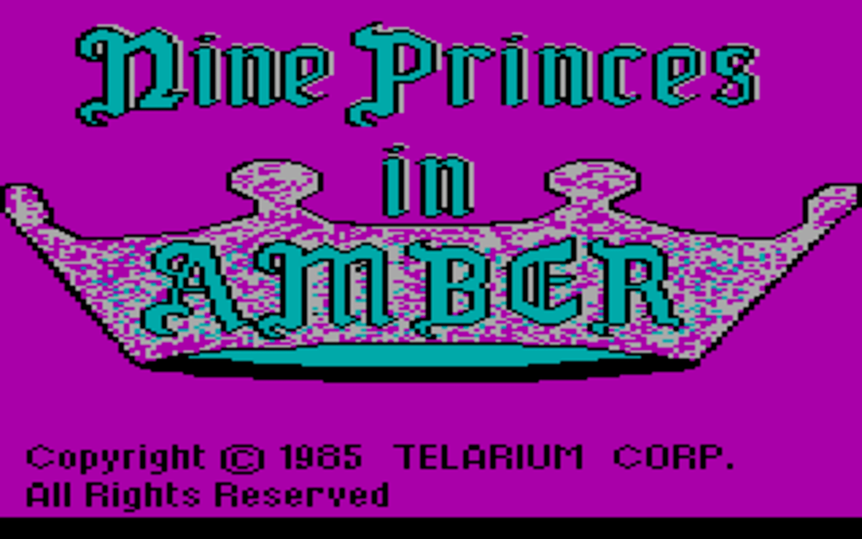 Nine Princes in Amber screenshot