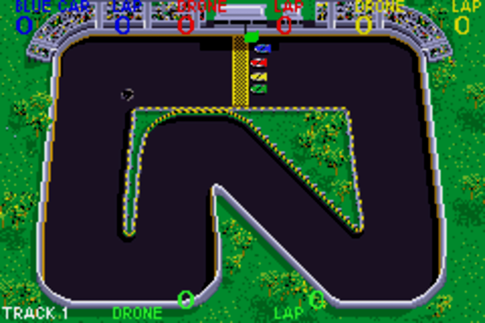 Spy Hunter / Super Sprint screenshot