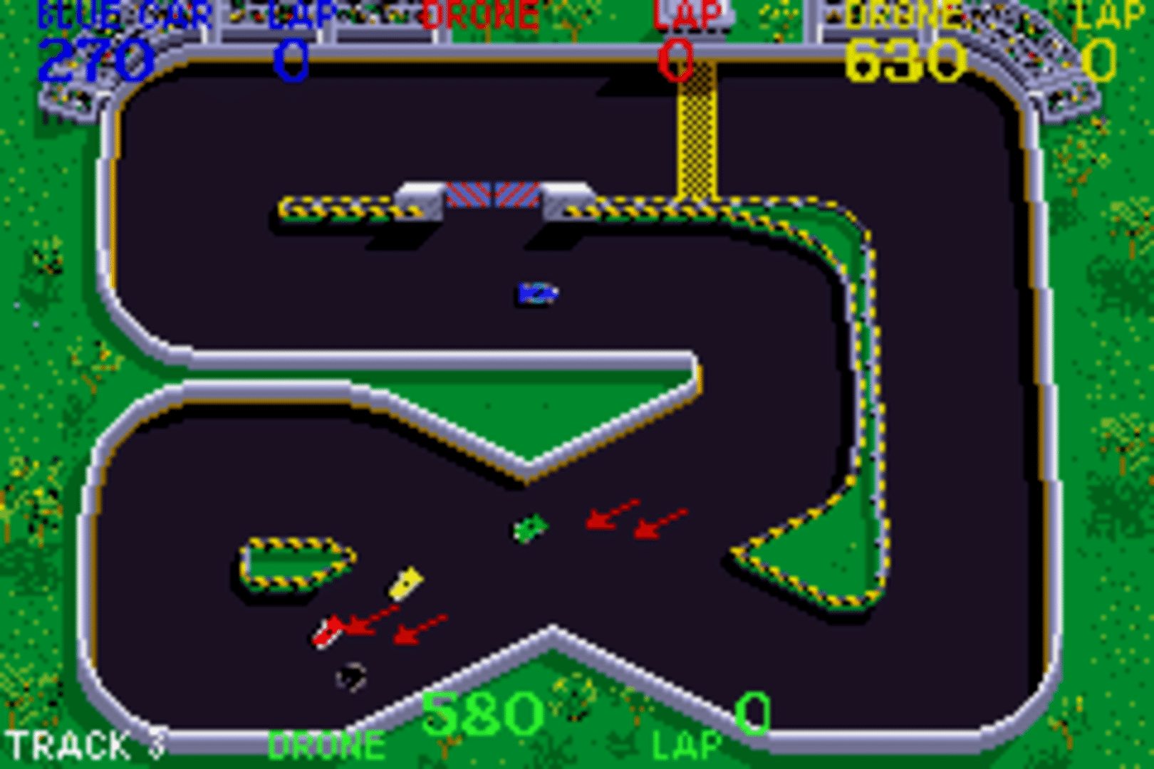 Spy Hunter / Super Sprint screenshot