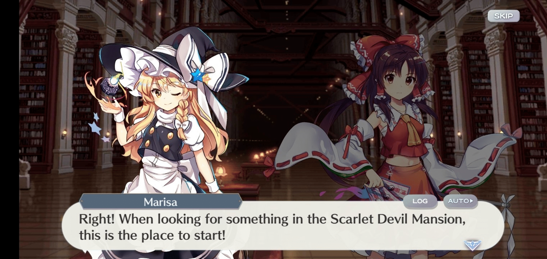 Touhou Lost Word screenshot