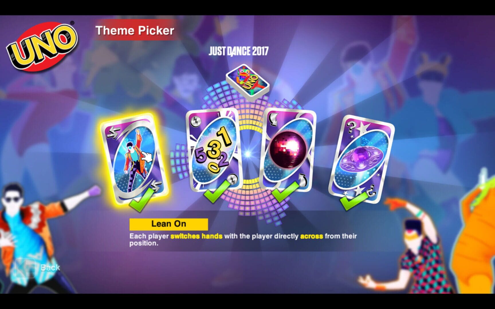 Captura de pantalla - Uno: Just Dance Theme DLC